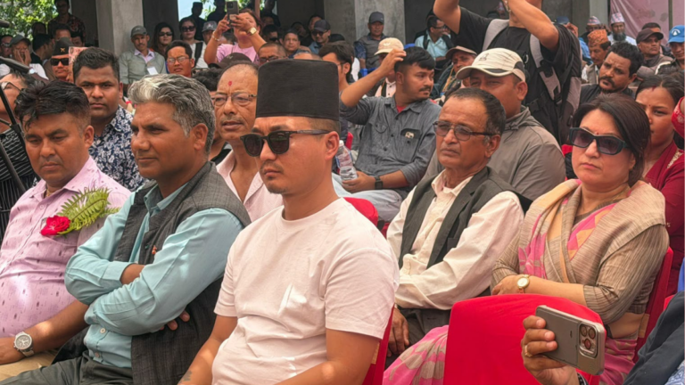 रास्वपा गोरखा जिल्ला अधिवेशन: सांसद सुधन गुरुङको सहभागिता