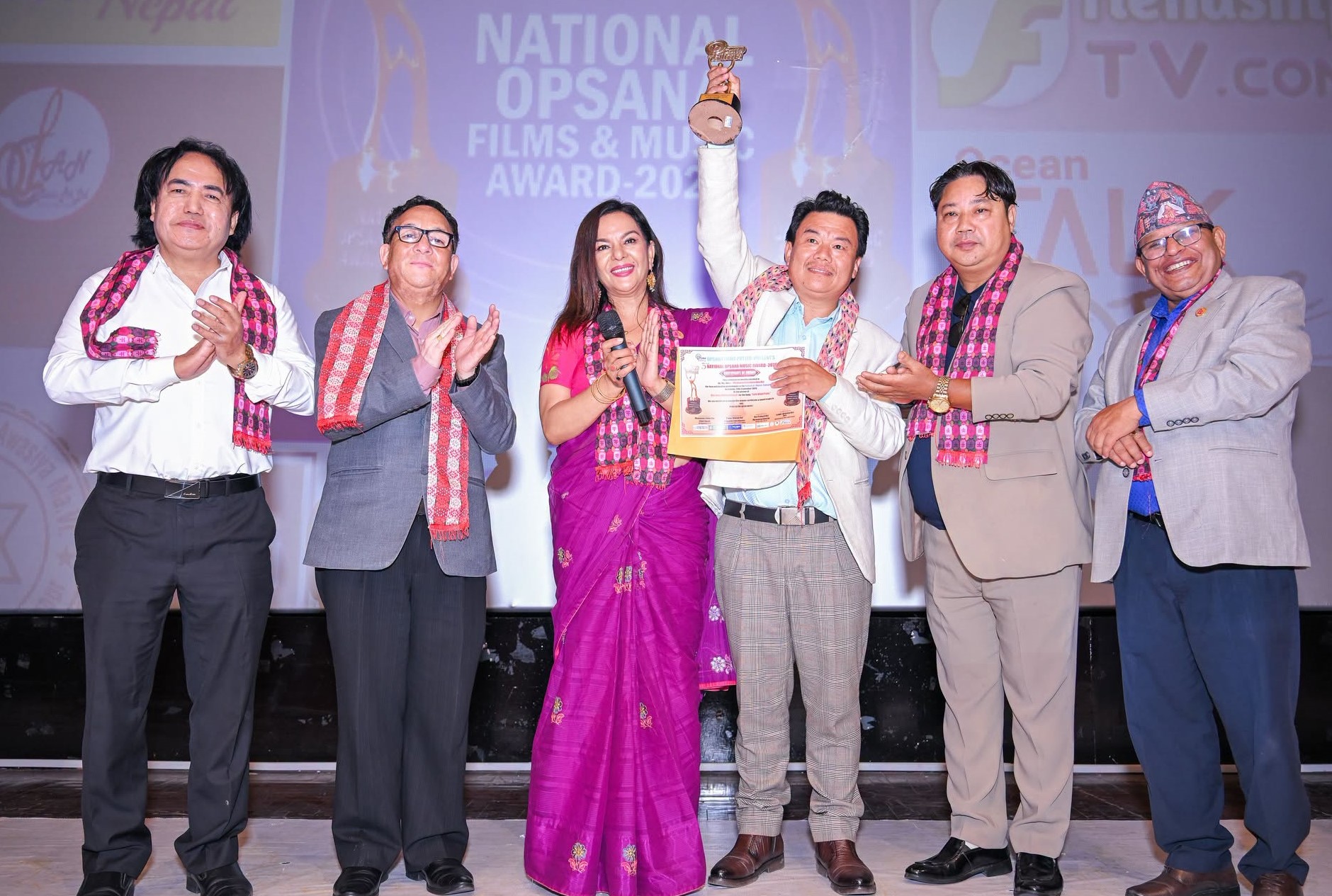 तेस्रो ‘राष्ट्रिय ओप्सना फिल्मस एण्ड म्युजिक अवार्ड-२०८३’ भव्य रुपमा सम्पन्न